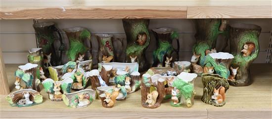 A group of Hornsea, Poole and novelty ceramics